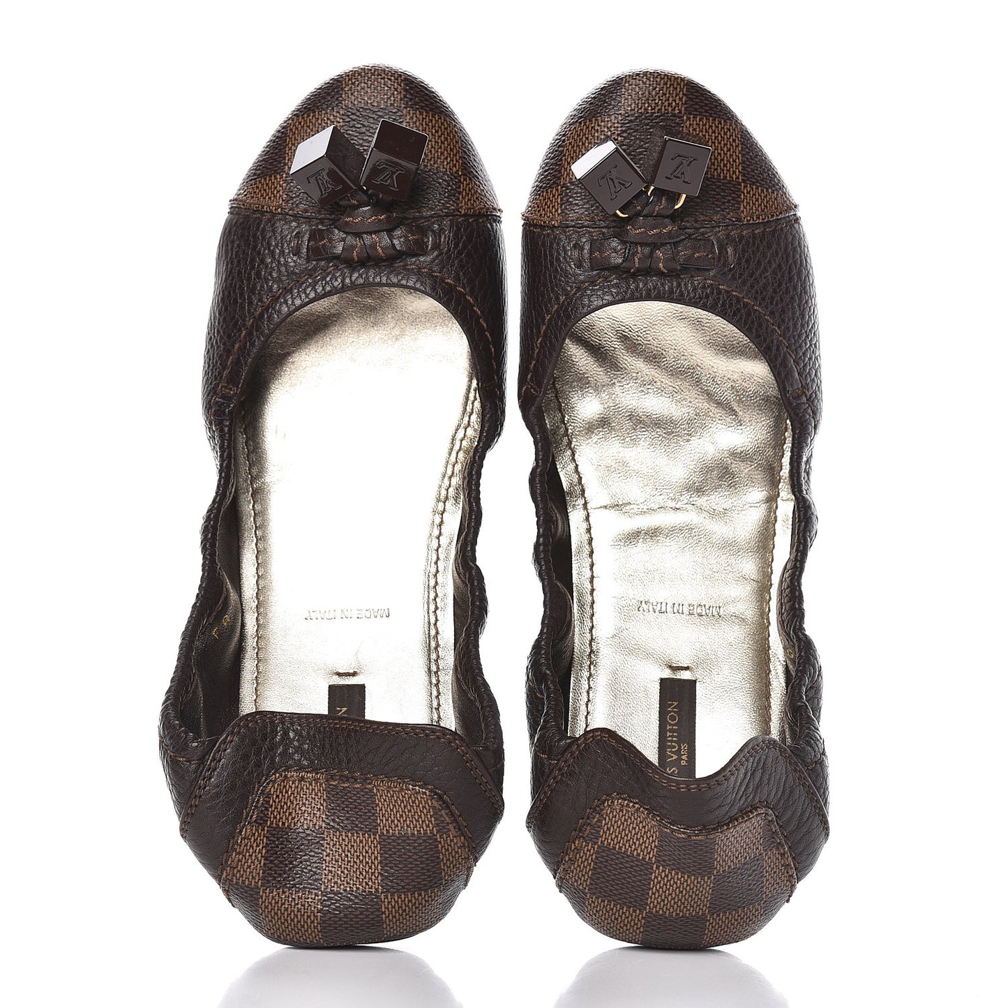 Damier Ebene Lovely Ballet Flats 39