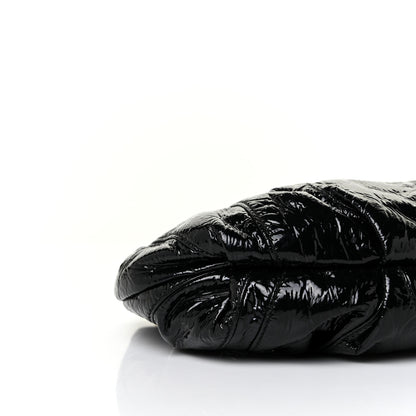 Prada Vitello Shine Mordore Wristlet Clutch Black 6 of 7