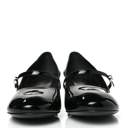 Louis Vuitton Patent Uniformes Silhouette 40mm Pumps 39 Black 2 of 9