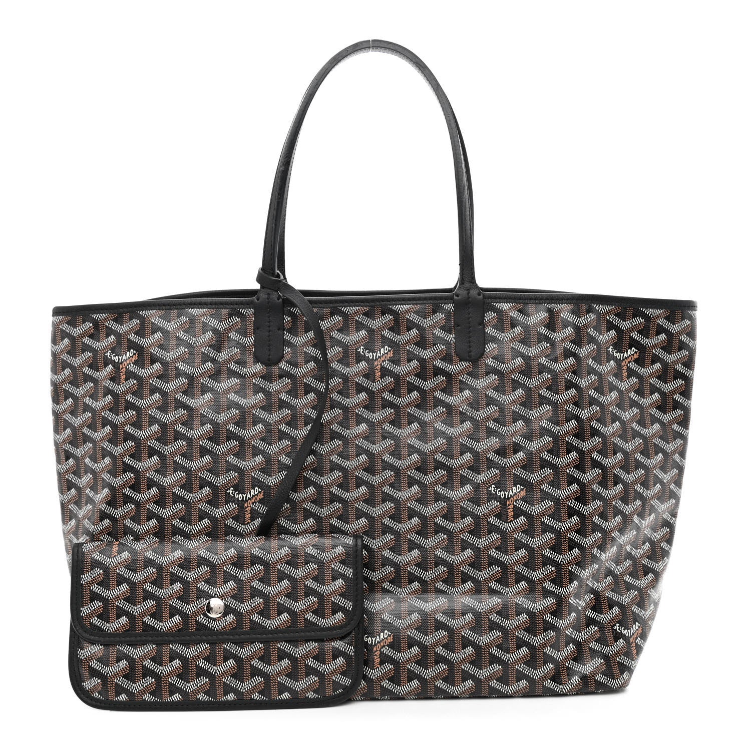 Goyard Goyardine Saint Louis PM Black 1 of 14
