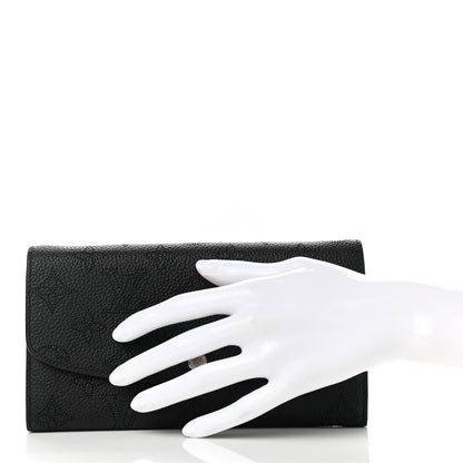 Louis Vuitton Mahina Iris Wallet NM Black 2 of 7