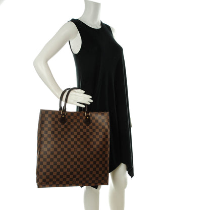 Louis Vuitton Damier Ebene Sac Plat 2 of 8