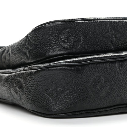 Louis Vuitton Empreinte Monogram Giant Multi Pochette Accessories Black 9 of 10