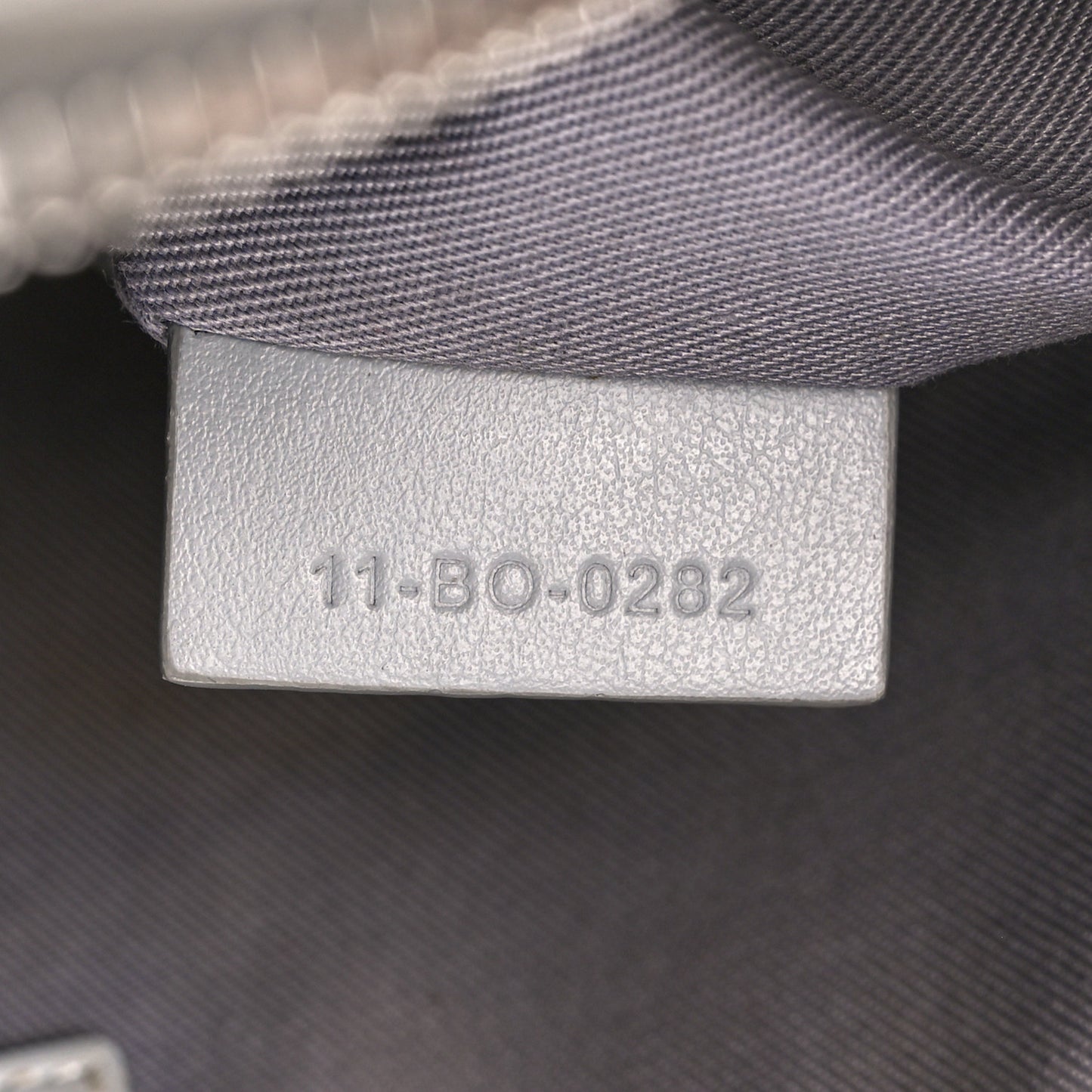 Coated Canvas CD Messenger Gray