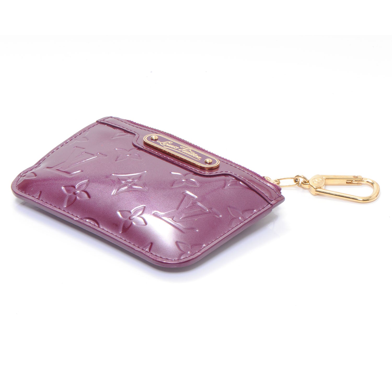 Louis Vuitton Vernis Key Pouch Violet 4 of 6