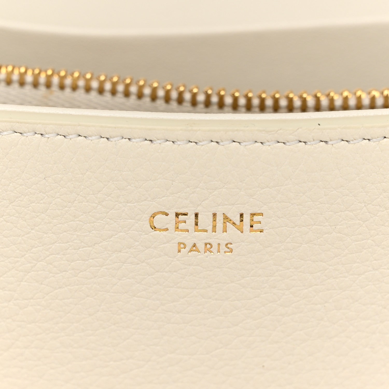 Celine Supple Calfskin Teen Victoire White 6 of 10