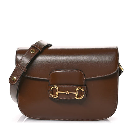 Gucci Azalea Calfskin Horsebit 1955 Shoulder Bag Brown Sugar 1 of 10