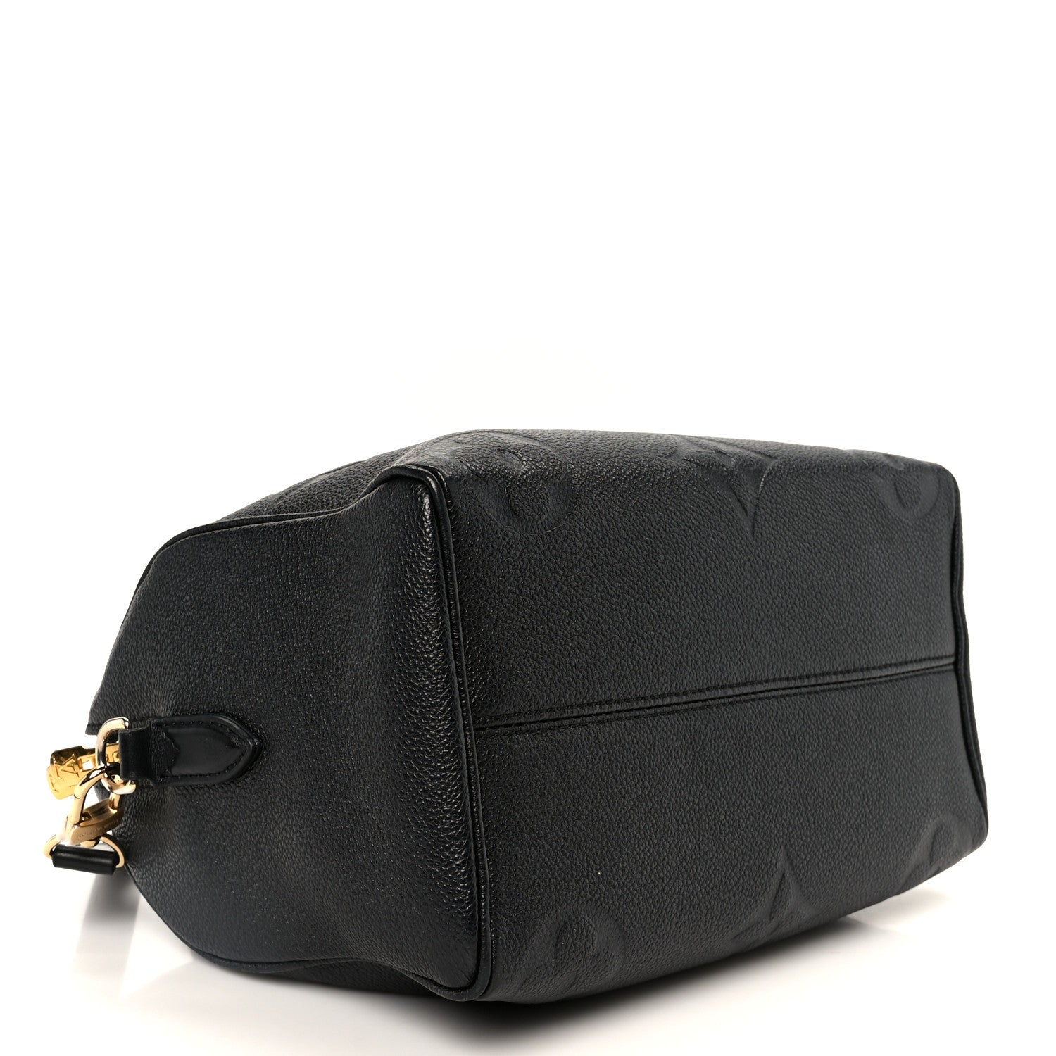 Louis Vuitton Empreinte Monogram Giant Speedy Bandouliere 25 Black 5 of 10