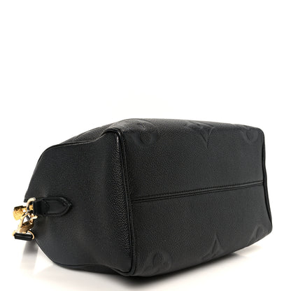 Louis Vuitton Empreinte Monogram Giant Speedy Bandouliere 25 Black 5 of 10