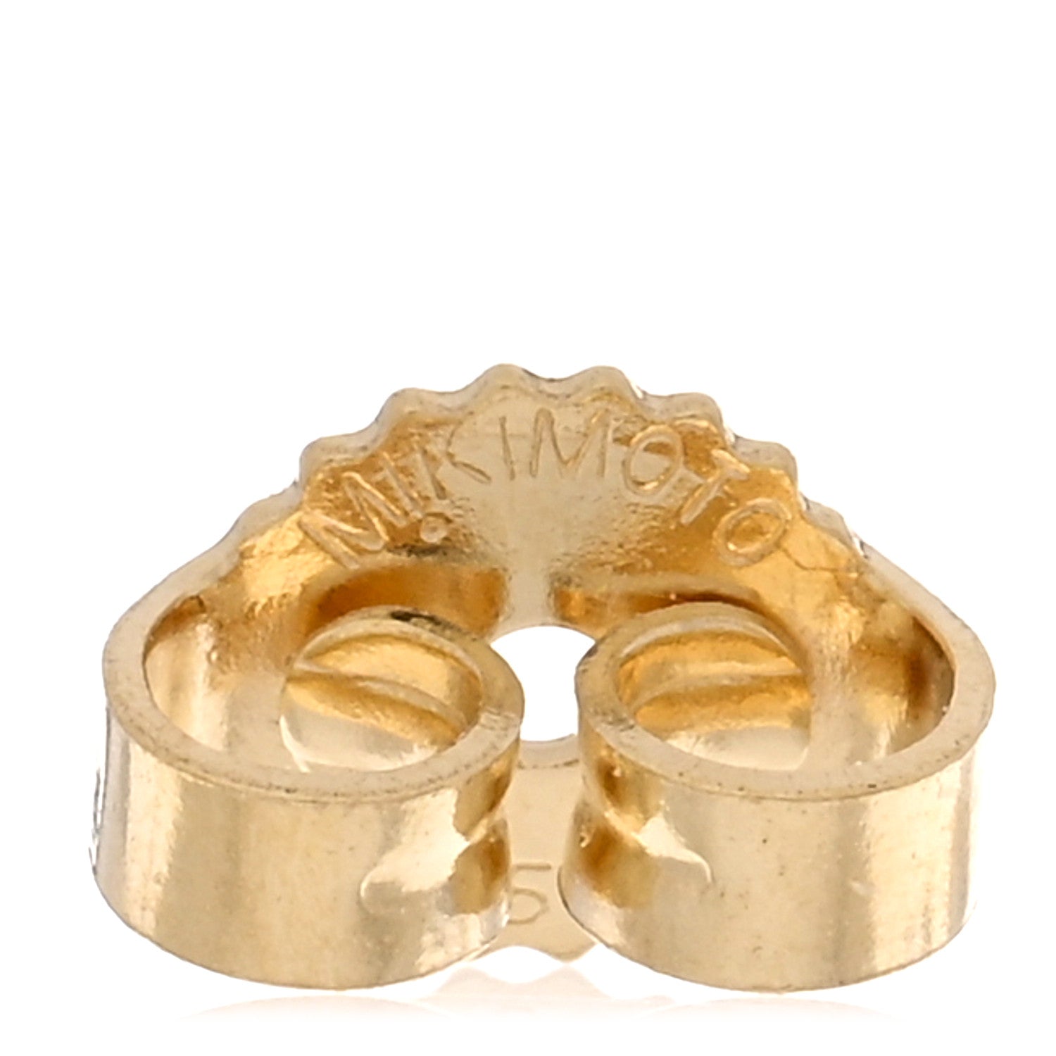 ゆず　マミエール Mikimoto 18K White Gold Pearl Stud Earrings – Long's Jewelers