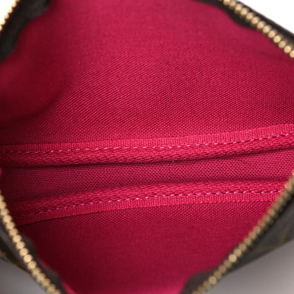 Louis Vuitton Monogram 2020 Christmas Animation Roller Coaster Mini Pochette Accessories Pivoine 4 of 9