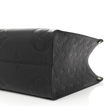 Louis Vuitton Empreinte Monogram Giant Onthego MM Black 7 of 7