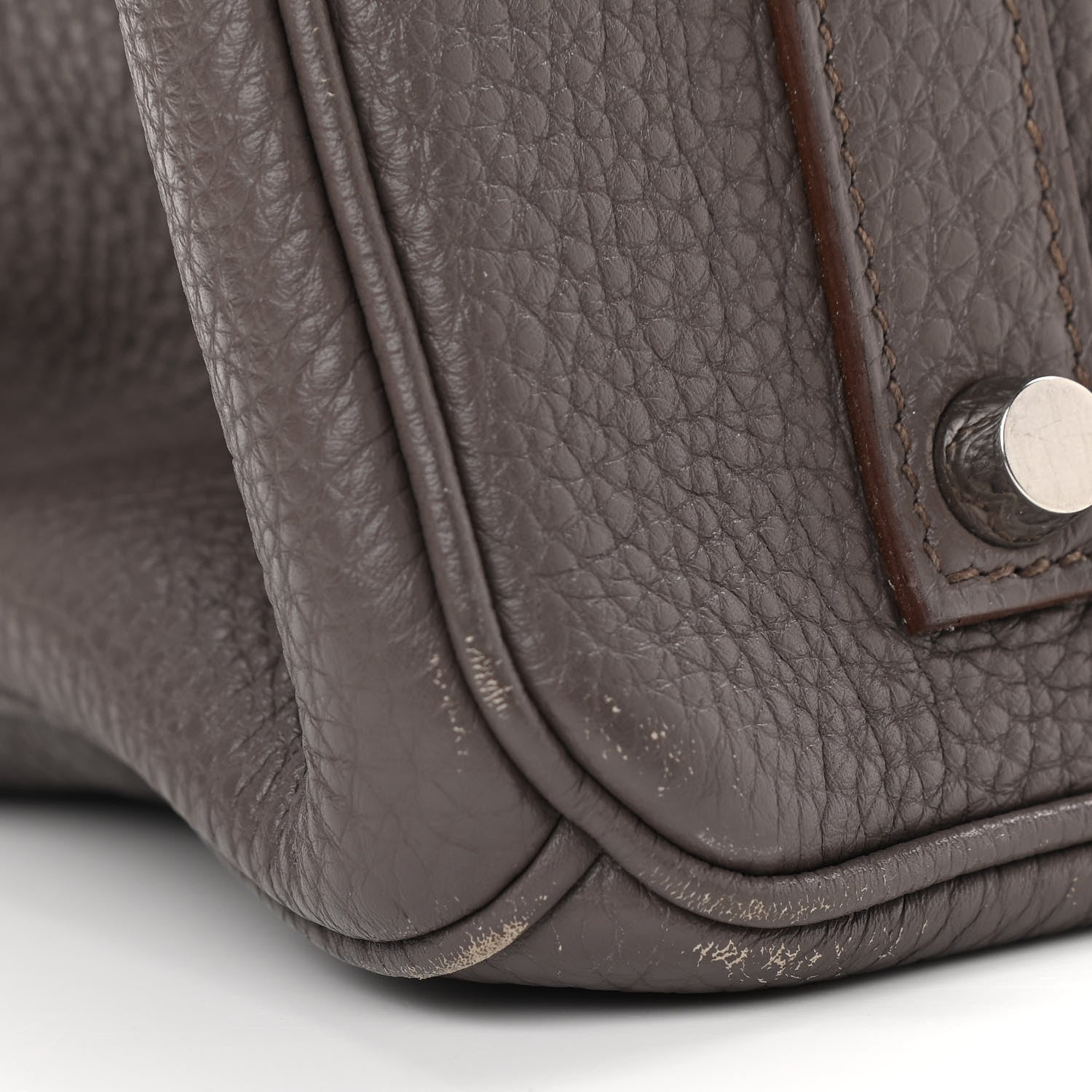 Hermes Togo Birkin 35 Etain 15 of 18