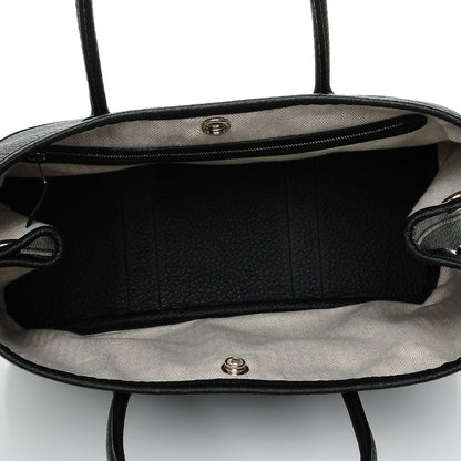 Hermes Vache Country Garden Party 30 TPM Black 5 of 6
