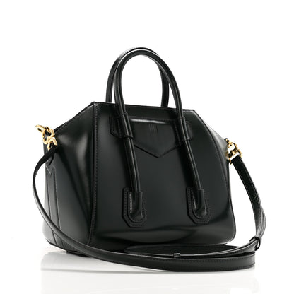 Givenchy Box Calfskin Mini Lock Antigona Shoulder Bag Green Forest 3 of 10