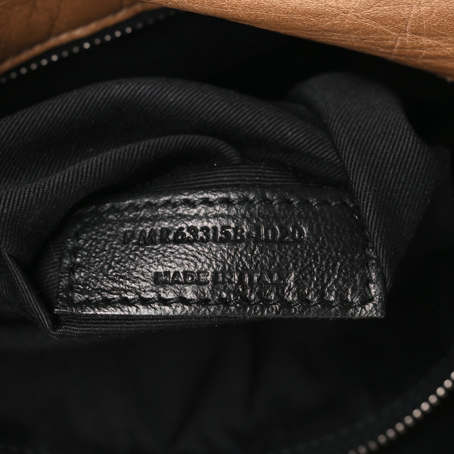 Saint Laurent Crinkled Calfskin Matelasse Monogram Medium Niki Chain Satchel Dark Toffee 7 of 9