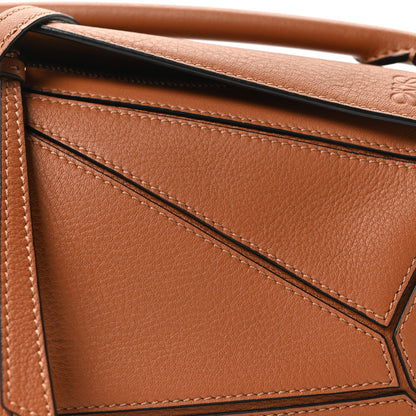Loewe Calfskin Mini Puzzle Bag Tan 8 of 10