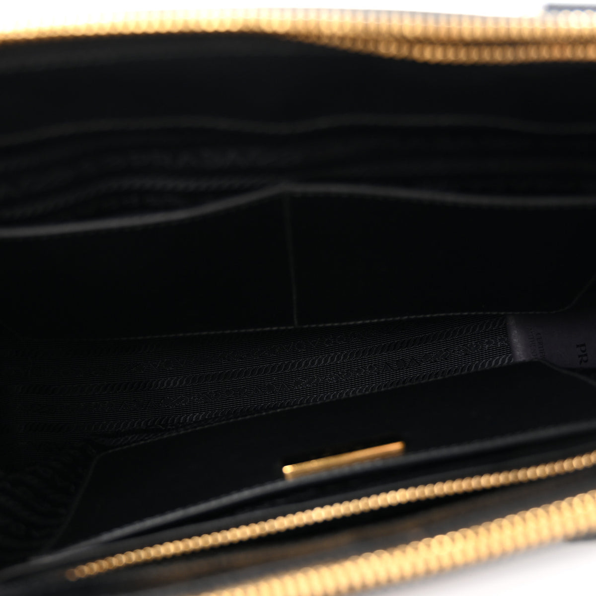 Prada Saffiano Lux Large Galleria Double Zip Tote Black 5 of 13
