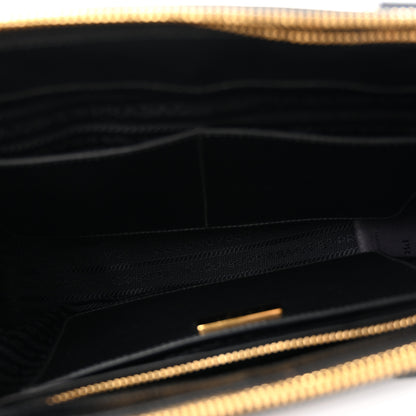 Prada Saffiano Lux Large Galleria Double Zip Tote Black 5 of 13