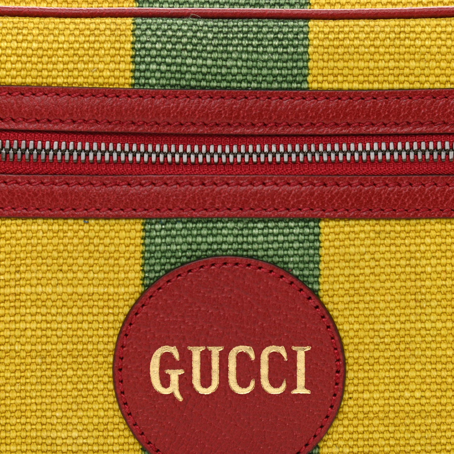 Canvas Marley Stripe Script Logo Gucci 80 32 Belt Bag Multicolor