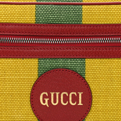 Gucci Canvas Marley Stripe Script Logo Gucci 80 32 Belt Bag Multicolor 9 of 11