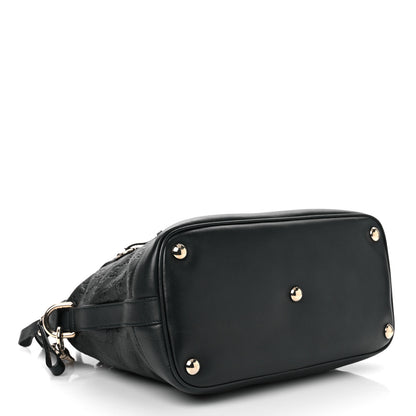 Gucci Guccissima Medium Top Handle Bag Black 4 of 10