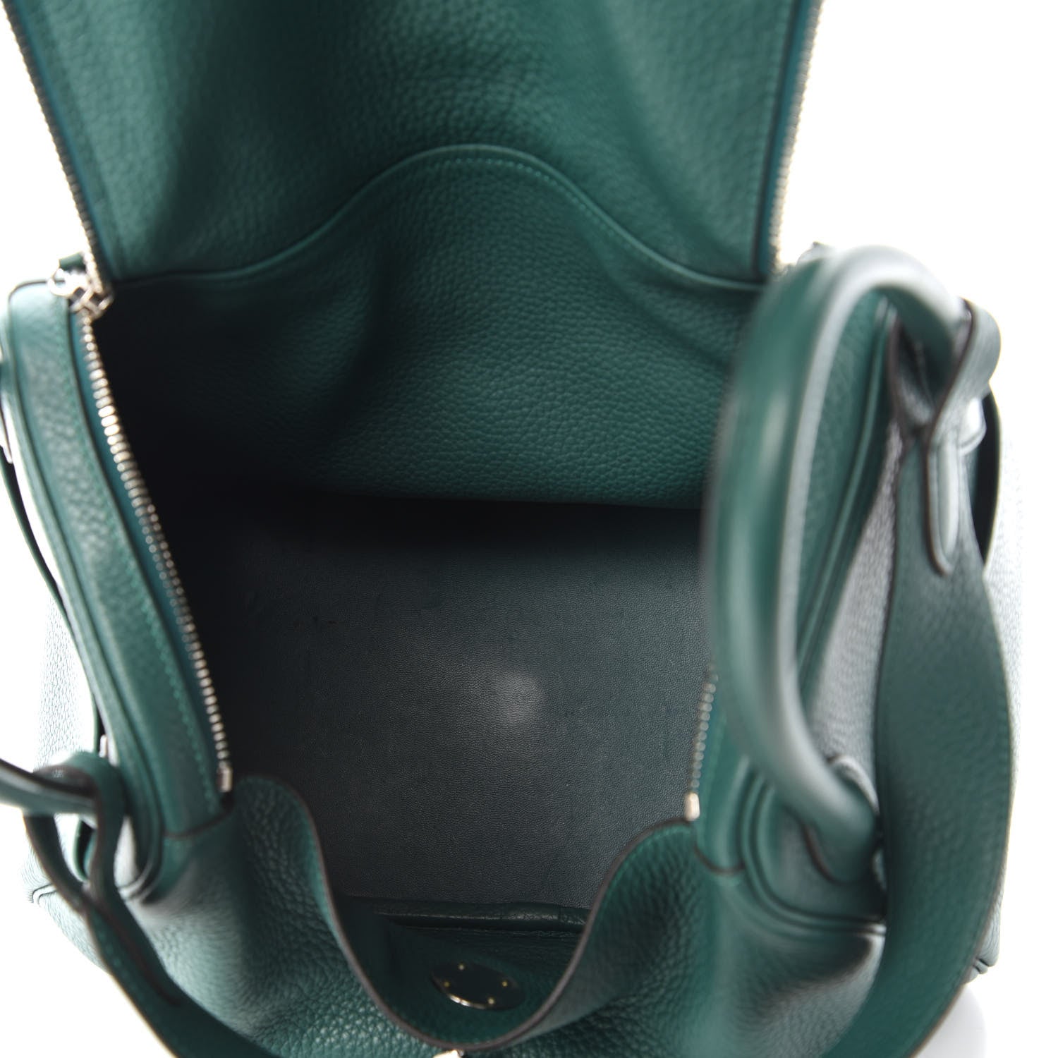 Hermes Taurillon Clemence Lindy 30 Malachite 5 of 9