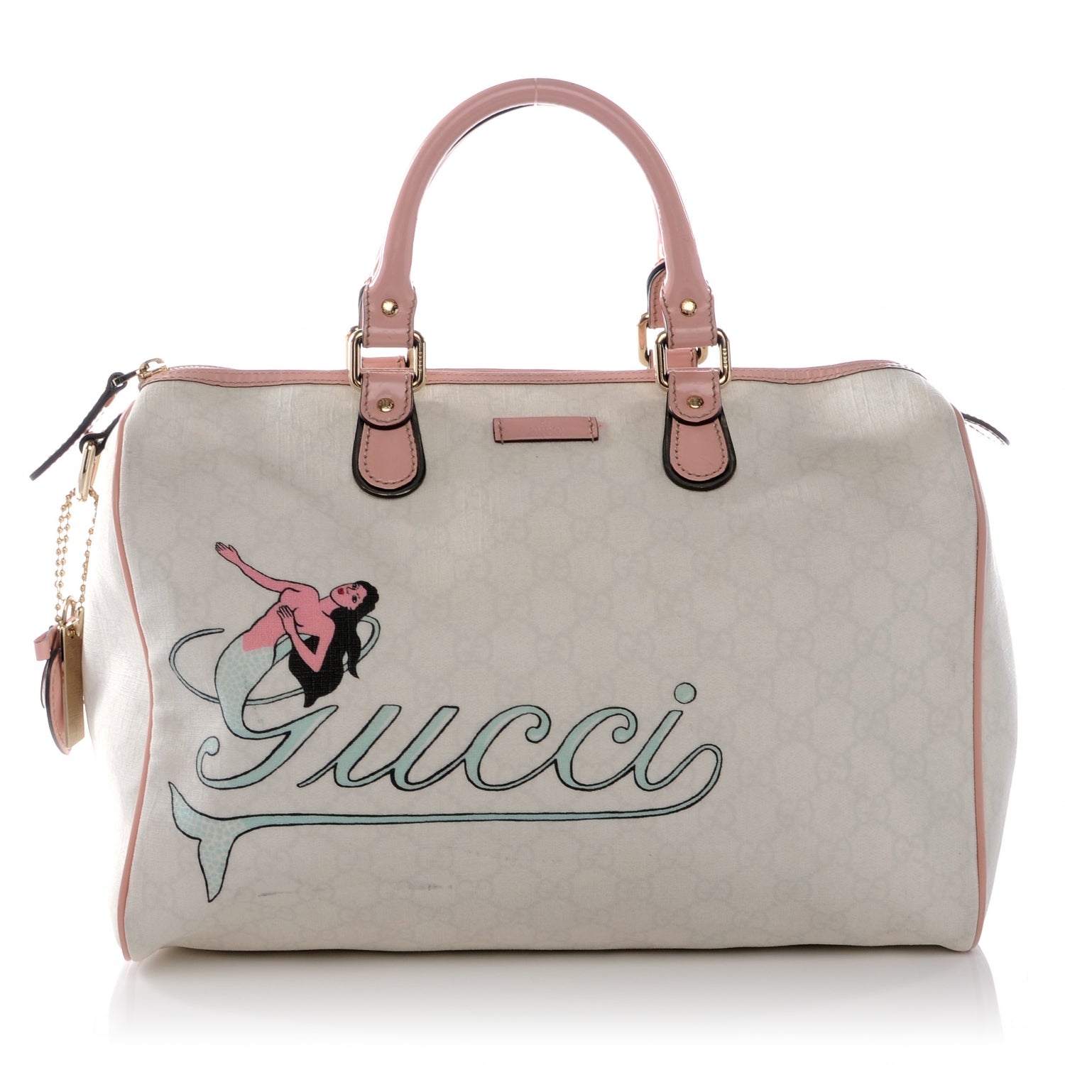 Gucci Monogram Mermaid Medium Joy Boston 1 of 17