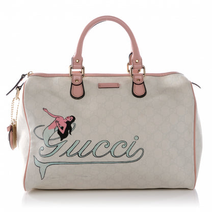 Gucci Monogram Mermaid Medium Joy Boston 1 of 17