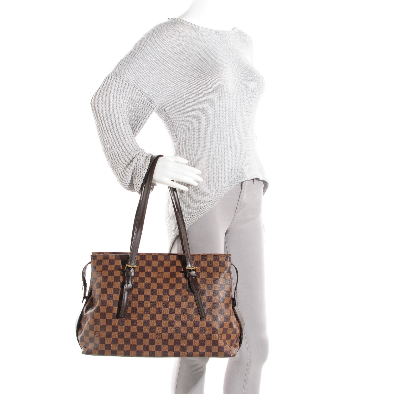 Louis Vuitton Damier Ebene Chelsea Tote 2 of 7