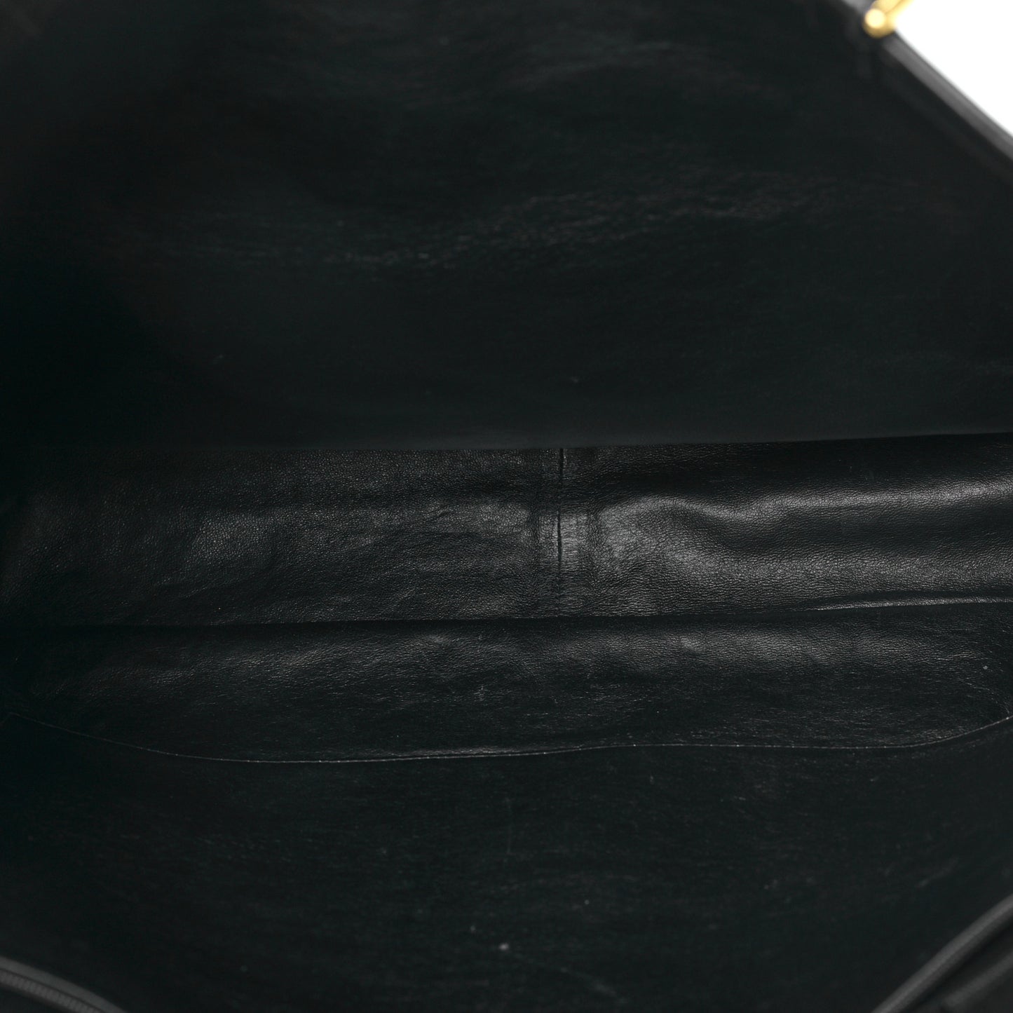 Lambskin Jumbo CC Shoulder Bag Black