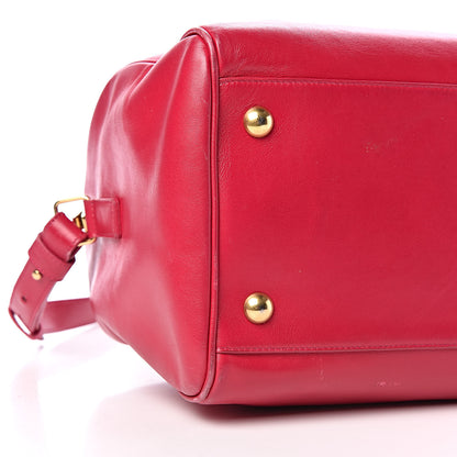 Saint Laurent Calfskin Classic Duffle 6 Fuchsia 22 of 31