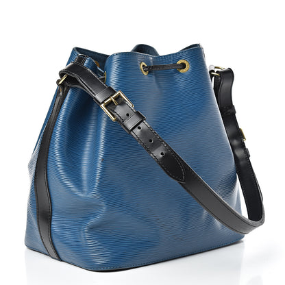 Louis Vuitton Epi Petit Bi-Color Noe Toledo Black 3 of 15