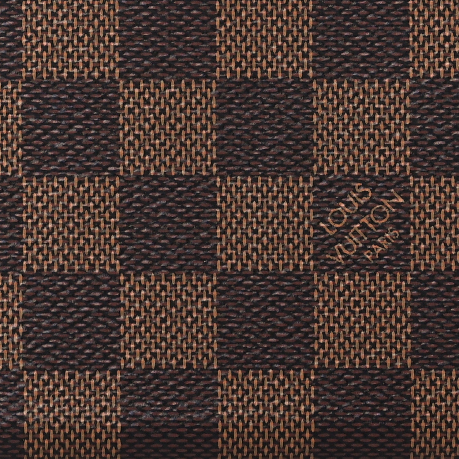 Louis Vuitton Damier Ebene Clemence Wallet Cherry 7 of 7