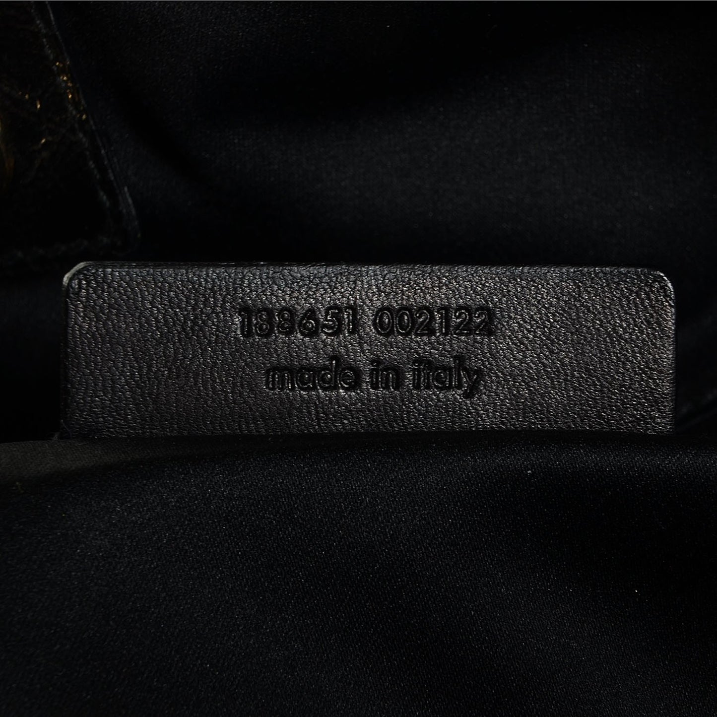 Patent Medium Y-Mail Tote Black