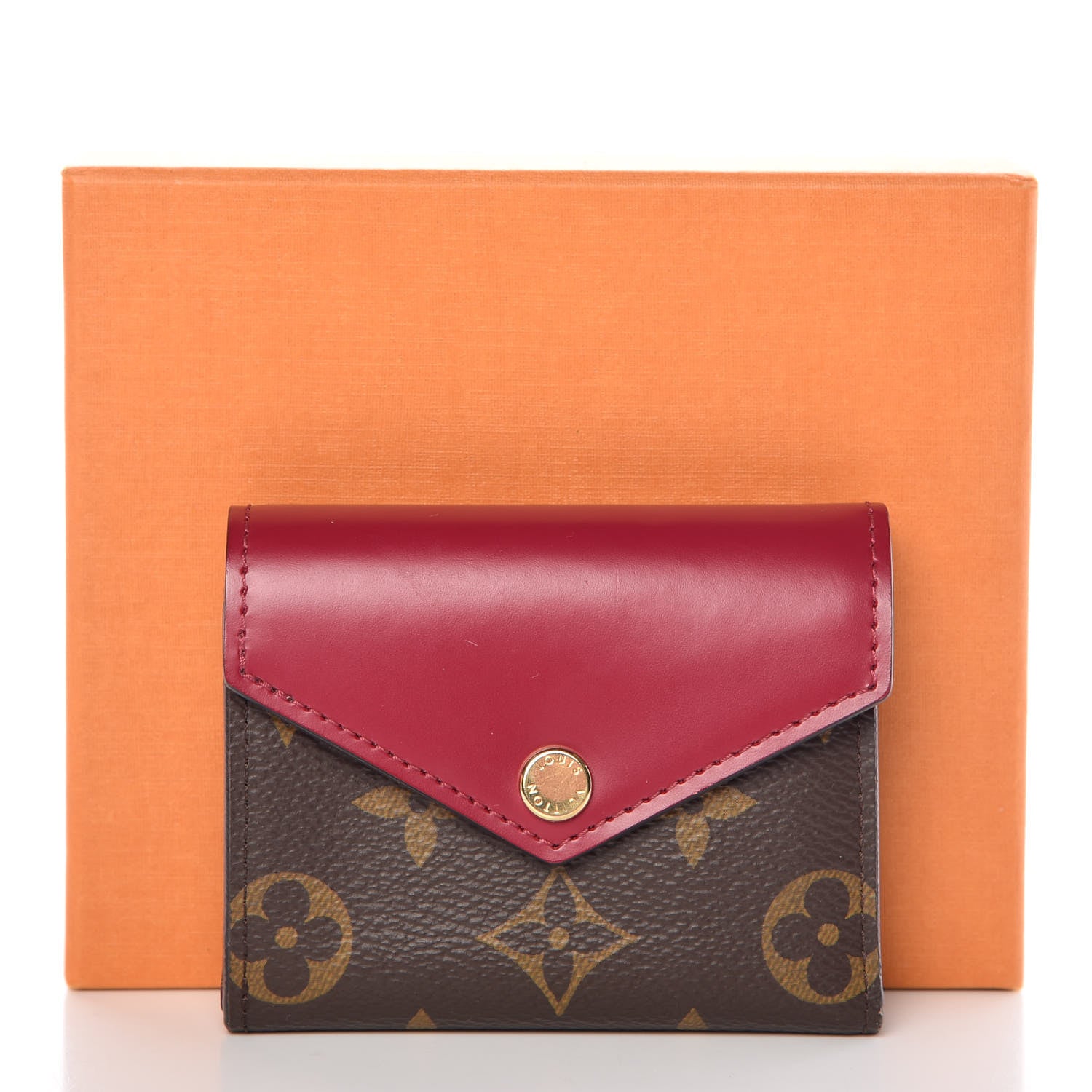 Louis Vuitton Monogram Zoe Wallet Fuchsia 9 of 9