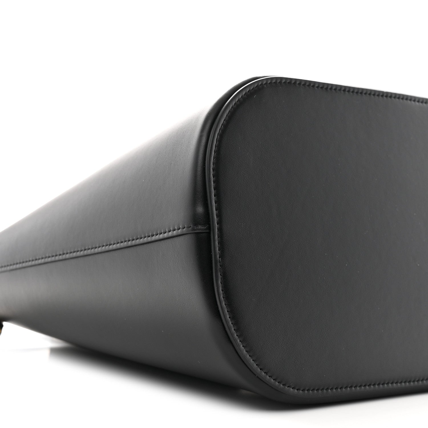 Celine Smooth Calfskin Triomphe Medium Louise Bag Black 8 of 10
