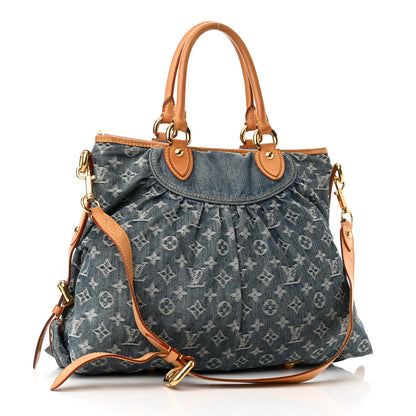 Louis Vuitton Denim Neo Cabby GM Blue 3 of 20