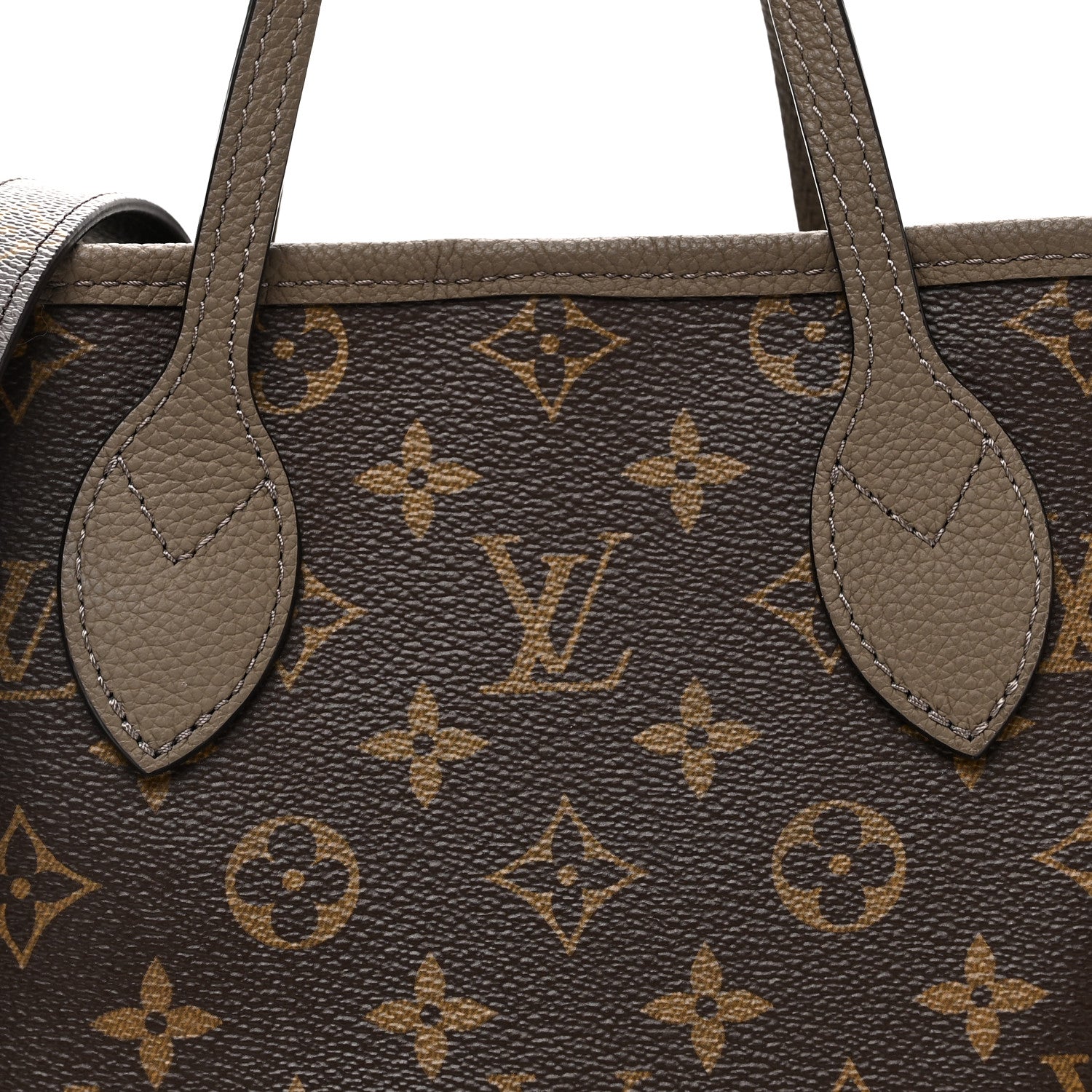Louis Vuitton Monogram Neverfull Inside Out Bandouliere BB Dark Fango 11 of 17