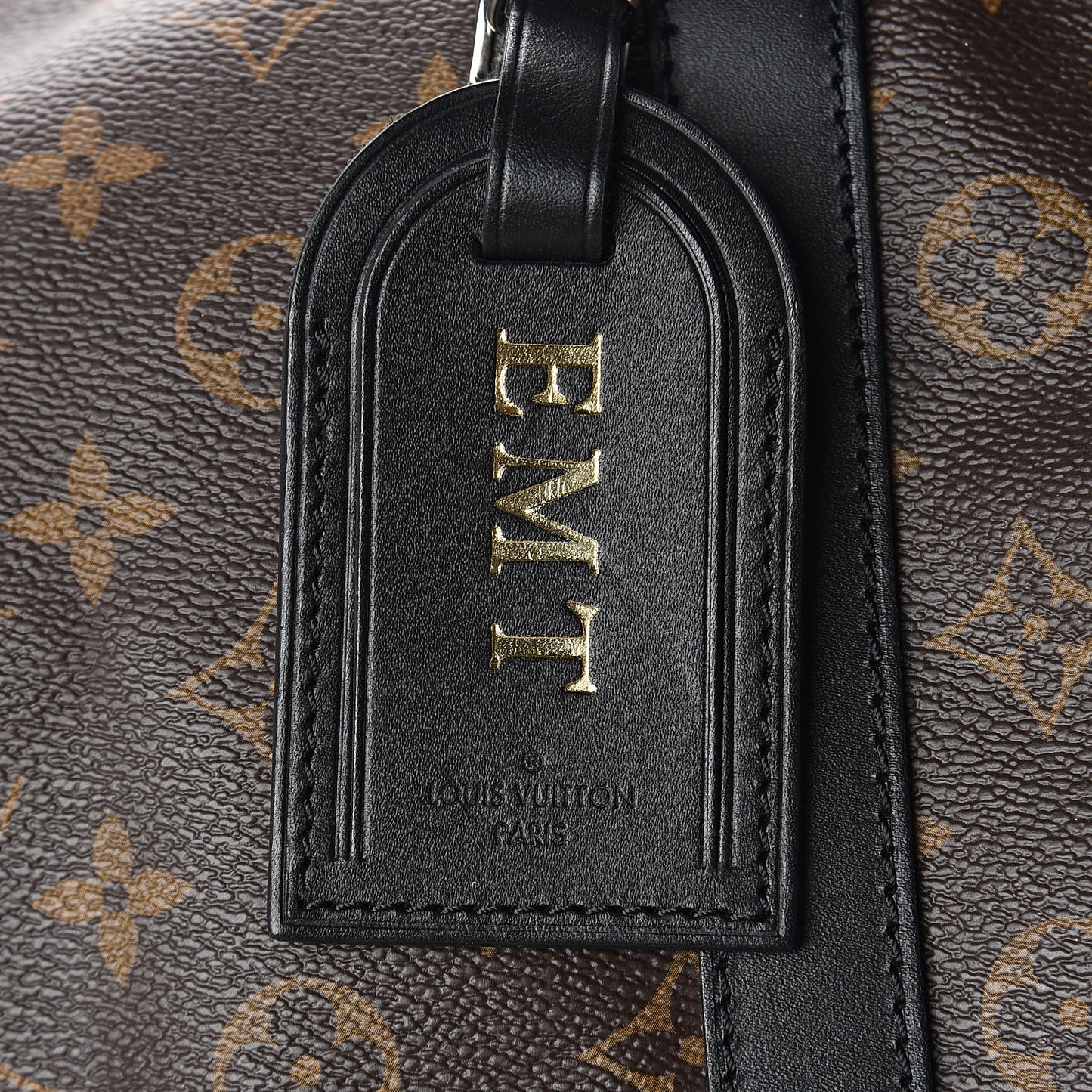 Monogram Macassar Keepall Bandouliere 55