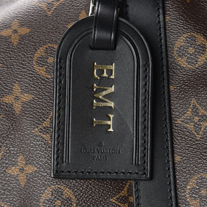 Louis Vuitton Monogram Macassar Keepall Bandouliere 55 7 of 10