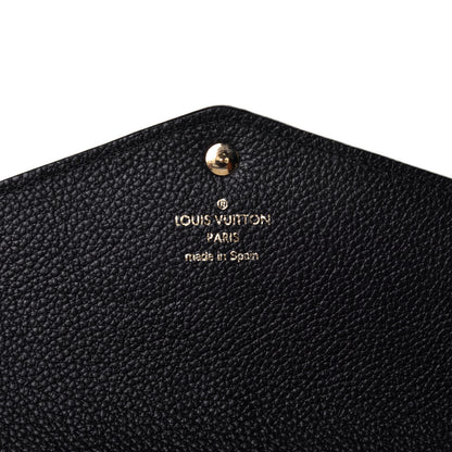 Louis Vuitton Empreinte Sarah Wallet NM Black 6 of 10
