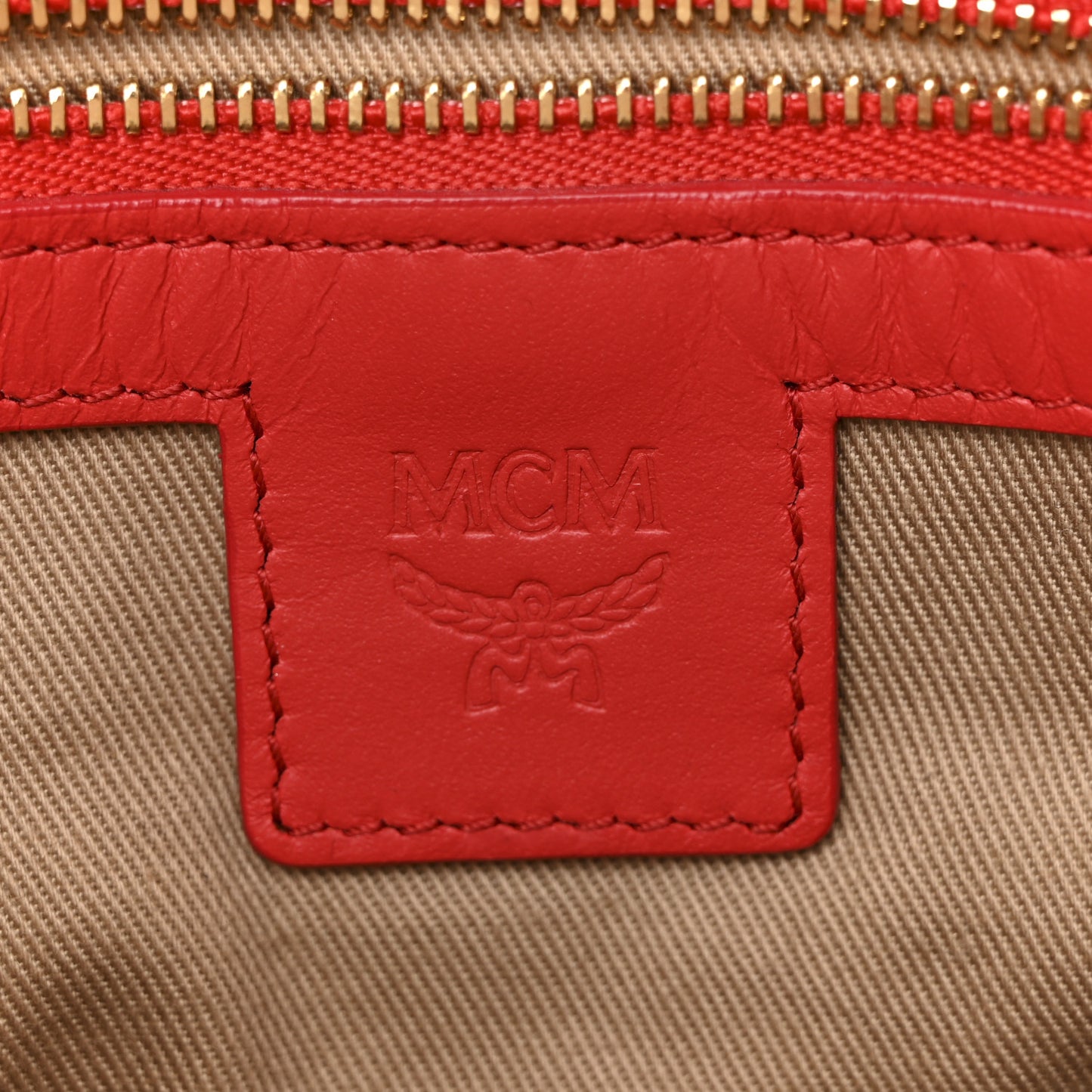 Skyoptic Visetos Mini Crossbody Pouch Spectrum Diamond Cognac Red