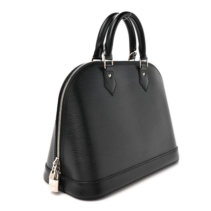 Louis Vuitton Epi Alma PM Black 2 of 9