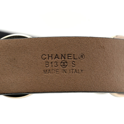 Chanel Lambskin Pearl CC Bracelet M Black 4 of 7