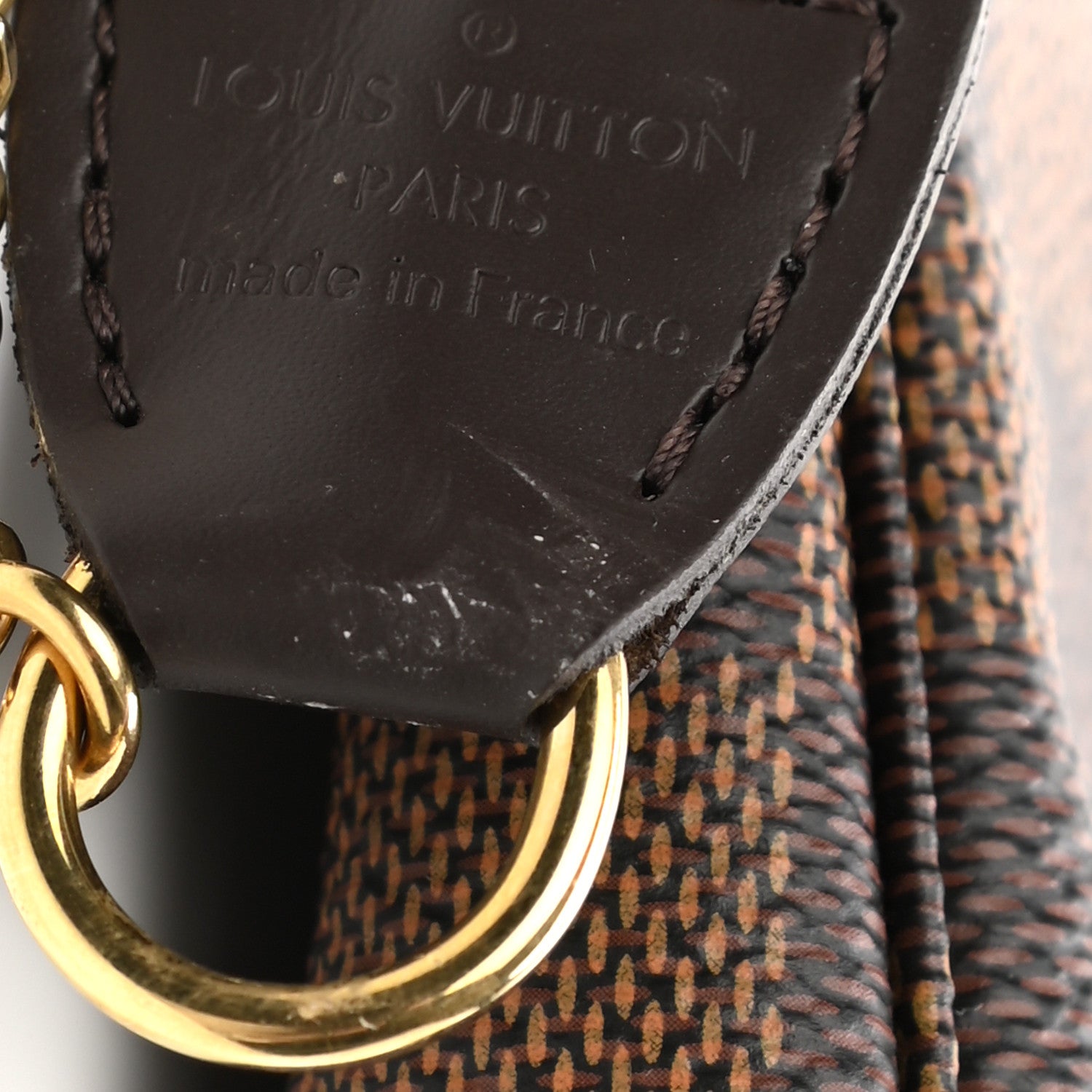 Louis Vuitton Damier Ebene Mini Pochette Accessories 8 of 9