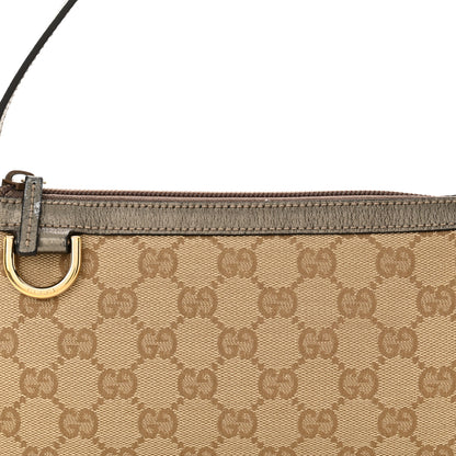Gucci Monogram D Ring Cosmetic Case Metallic Bronze 8 of 12