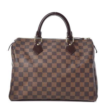 Louis Vuitton Damier Ebene Speedy 30 1 of 11