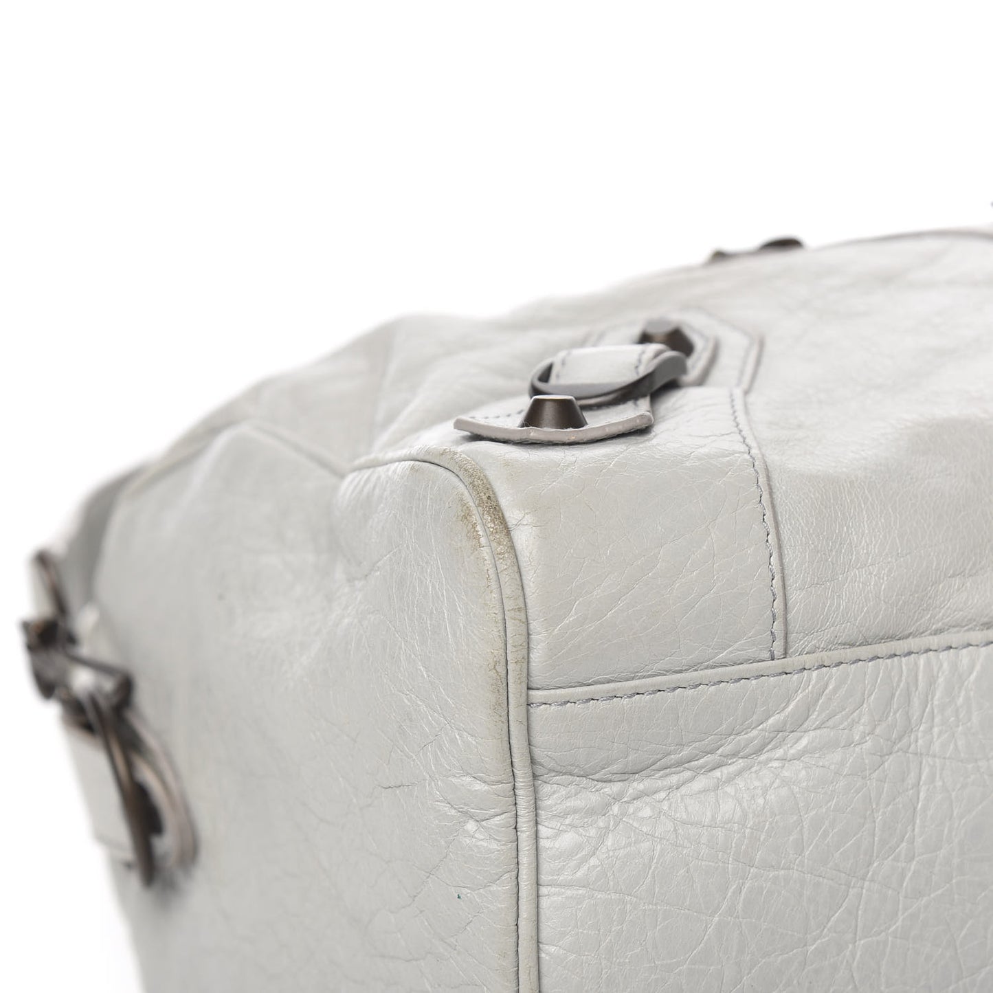 Agneau Classic Hardware Twiggy Gris Glace