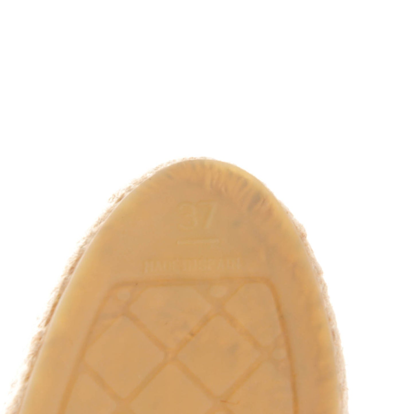 Lambskin CC Espadrilles 37 Beige Black